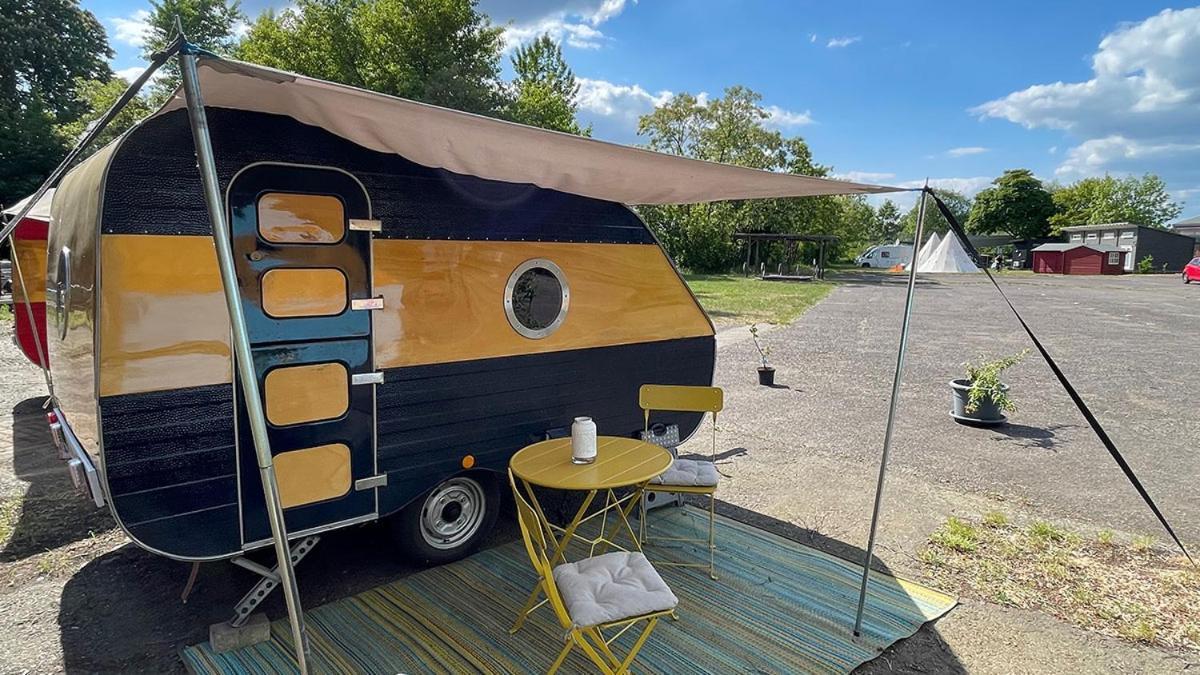 فندق Cabrio-Wohnwagen Brandenburg  المظهر الخارجي الصورة